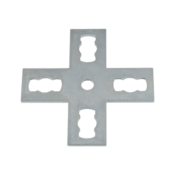 MPR-keresztcsatlakozó lemezek S+ típus Kereszt-összekötőlemez | horganyzott