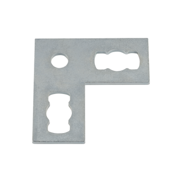 MPR-keresztcsatlakozó lemezek S+ típus Szögvas 90° | horganyzott